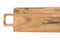 Hello Honey® 27.5" Rectangle Acacia Wood Cheese/Cutting Board with Square Handle